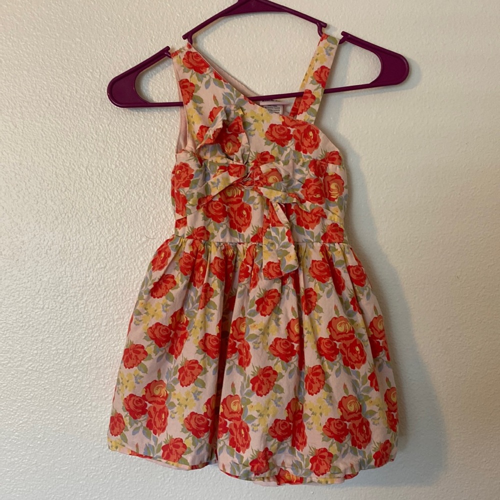 Little Lass Youth Summer Floral  Dress. Size 5